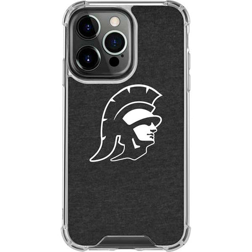 University of Southern California USC White Trojan Mascot iPhone 16 Pro Clear Case